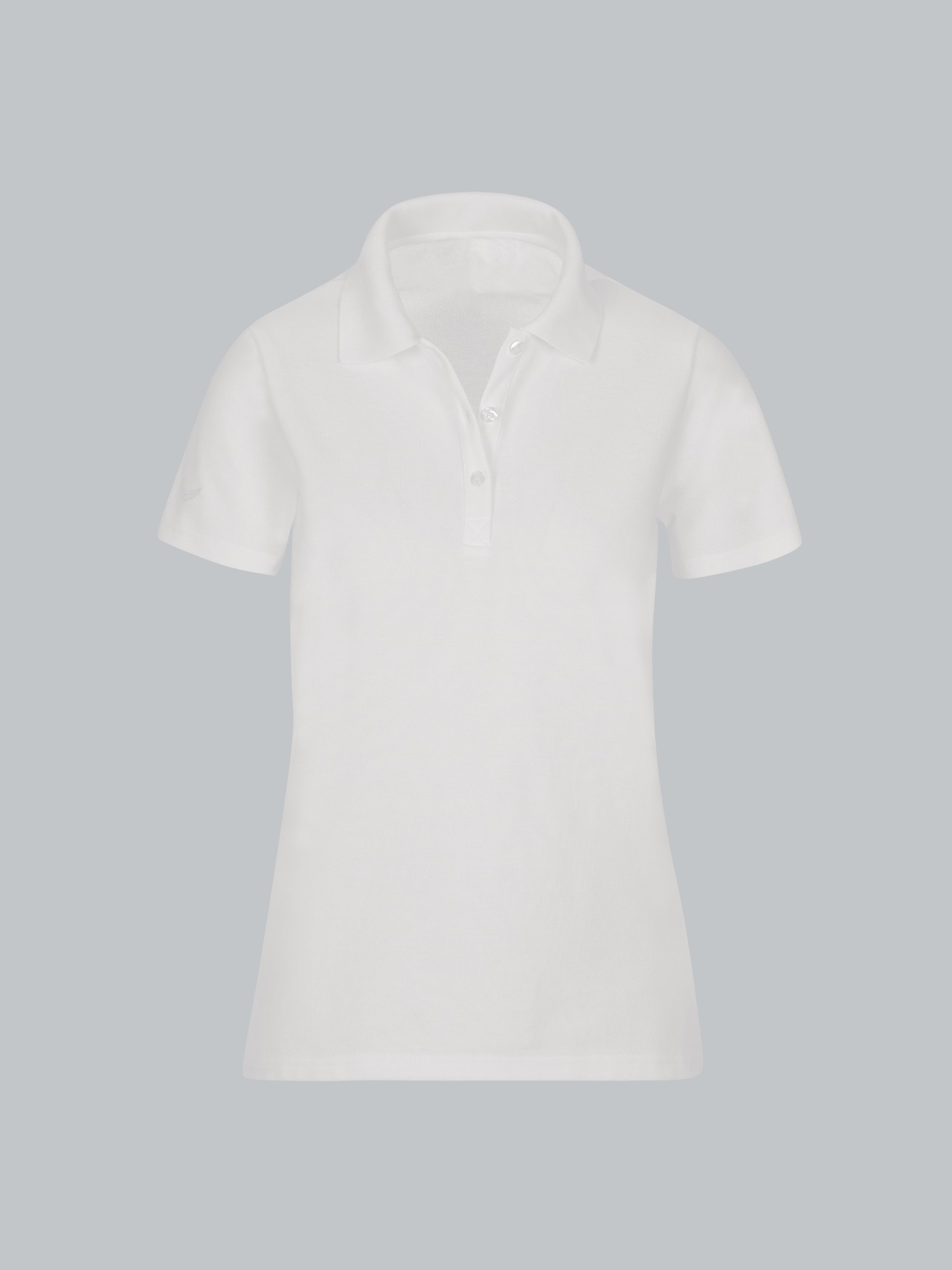 Poloshirt Slim Fit Weiss