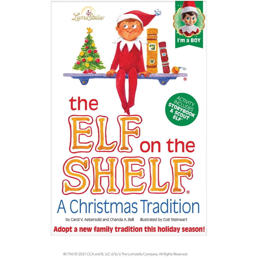 Elf on the Shelf The Elf on the Shelf® Box Set Junge Englisch Light Mehrfarbig