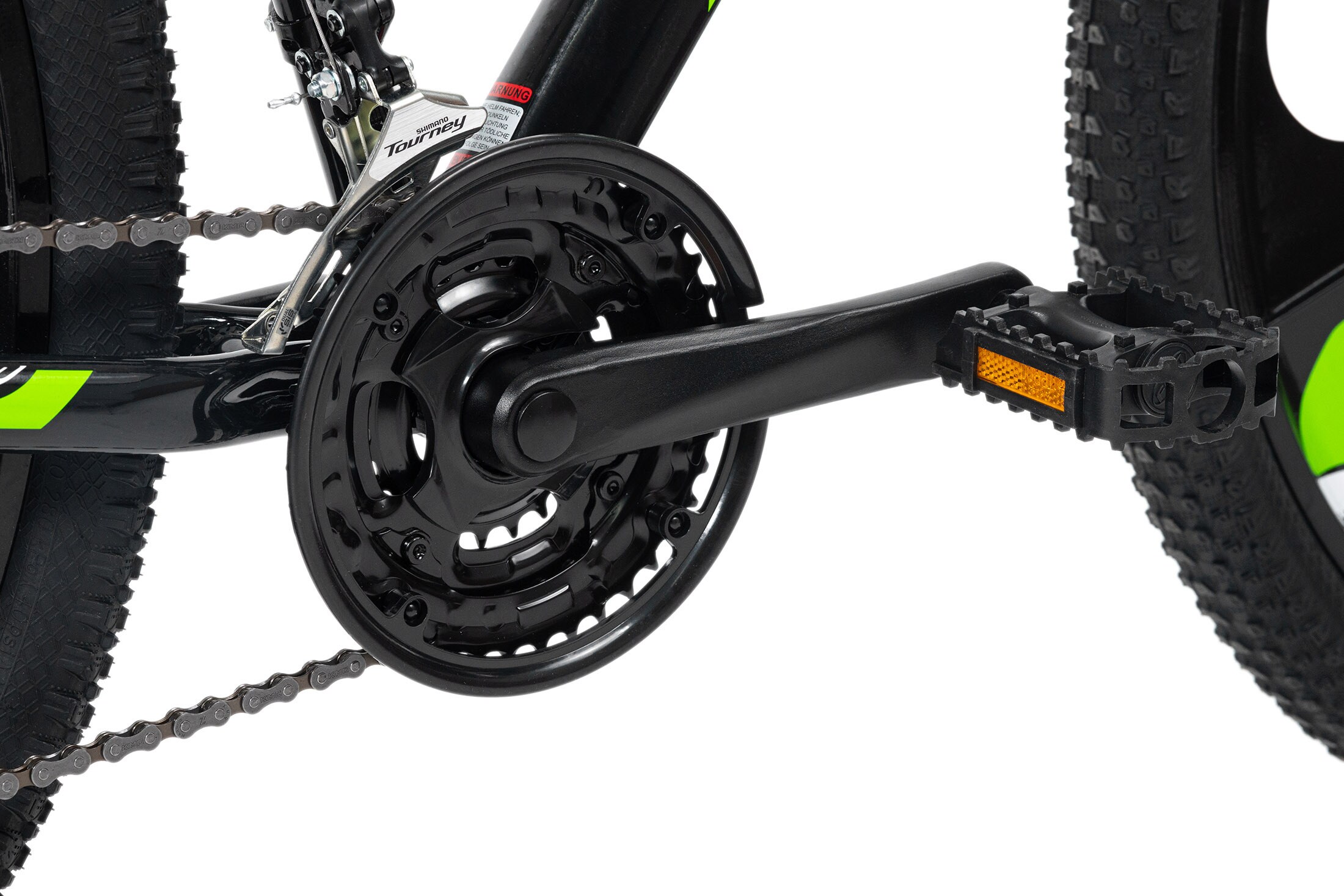 KS Cycling Mountainbike Hardtail 26 Zoll Sharp schwarz-grün