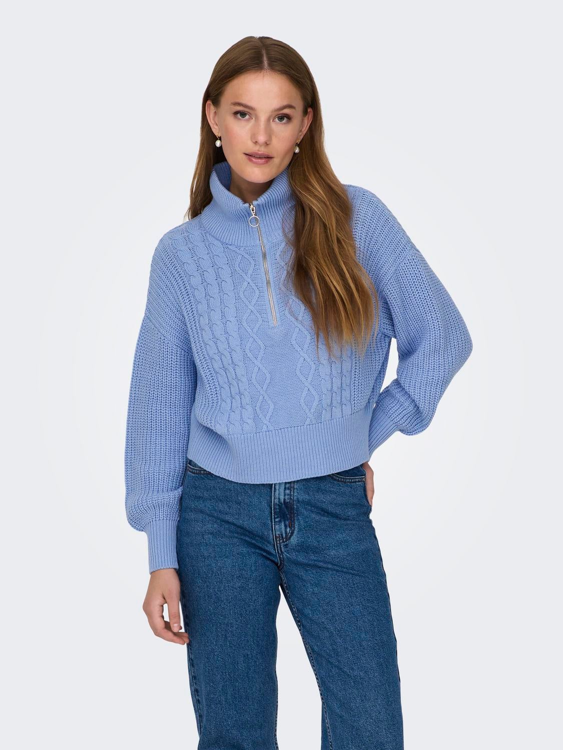ONLDORITTA Strickpullover Grapemist