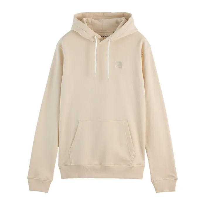 Scotch & Soda Essential Logo Badge Hoodie Heren