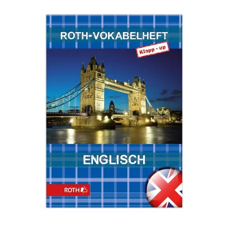 Roth Vokabelheft, A5, Englisch, 64 Seiten, sortiert