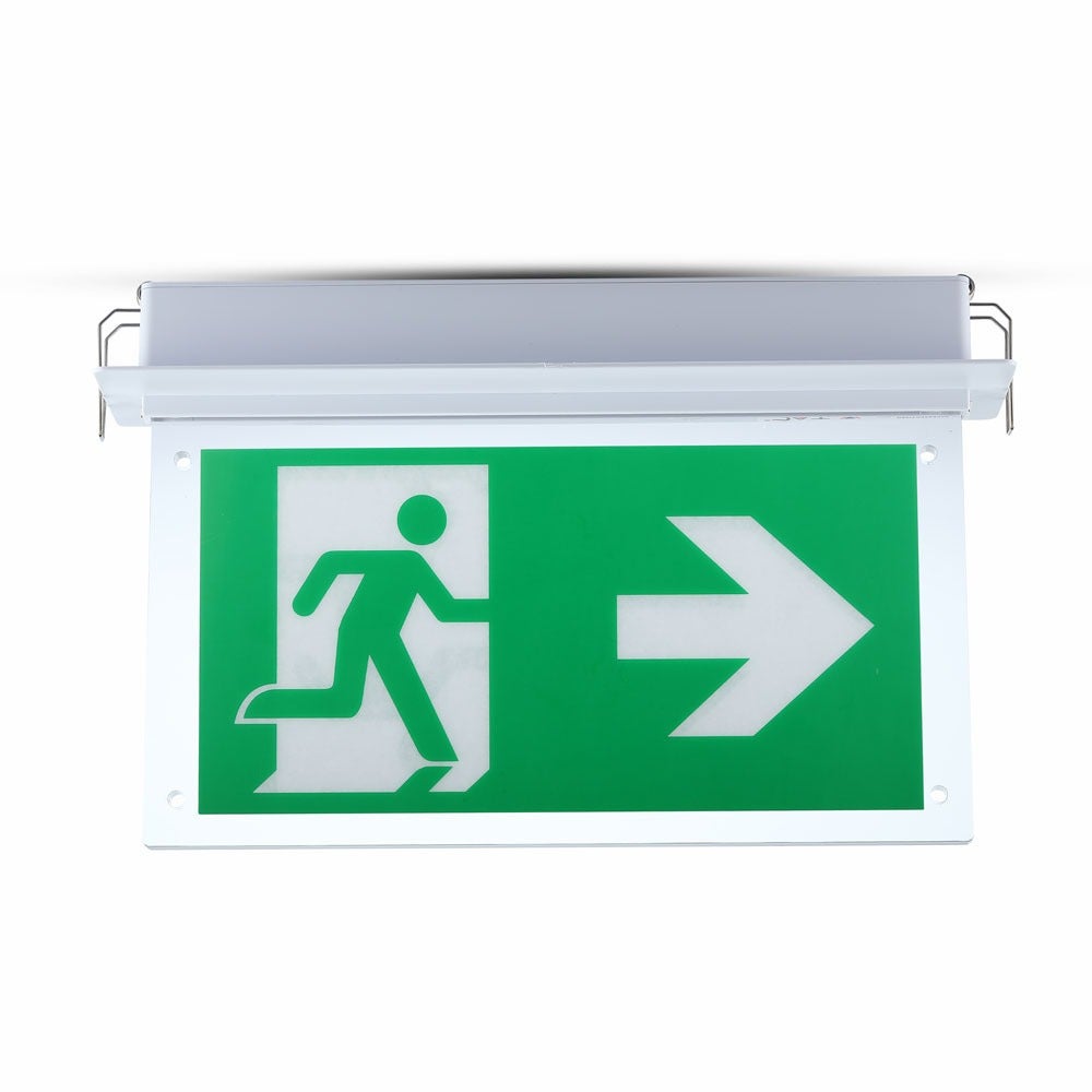 Noodverlichting inbouw - Nooduitgangverlichting - 12 uur - Samsung - IP20 - 2W - 140 lumen - 6000K