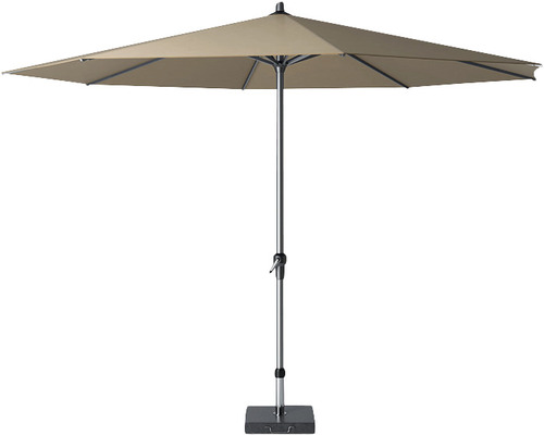 Avio parasol, polyester, Ø 350 cm, antraciet taupe