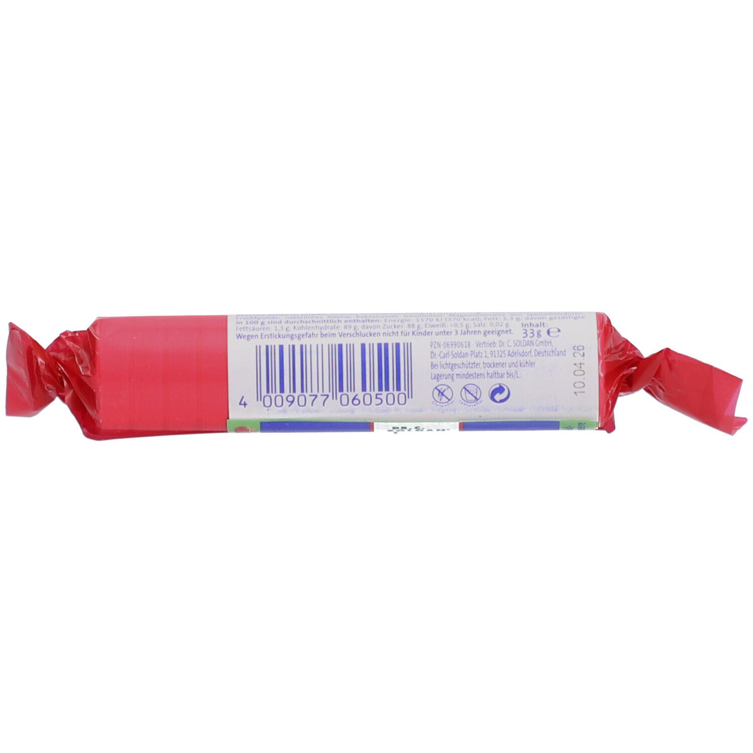Tex-Schmelz® Traubenzucker Walderdbeere