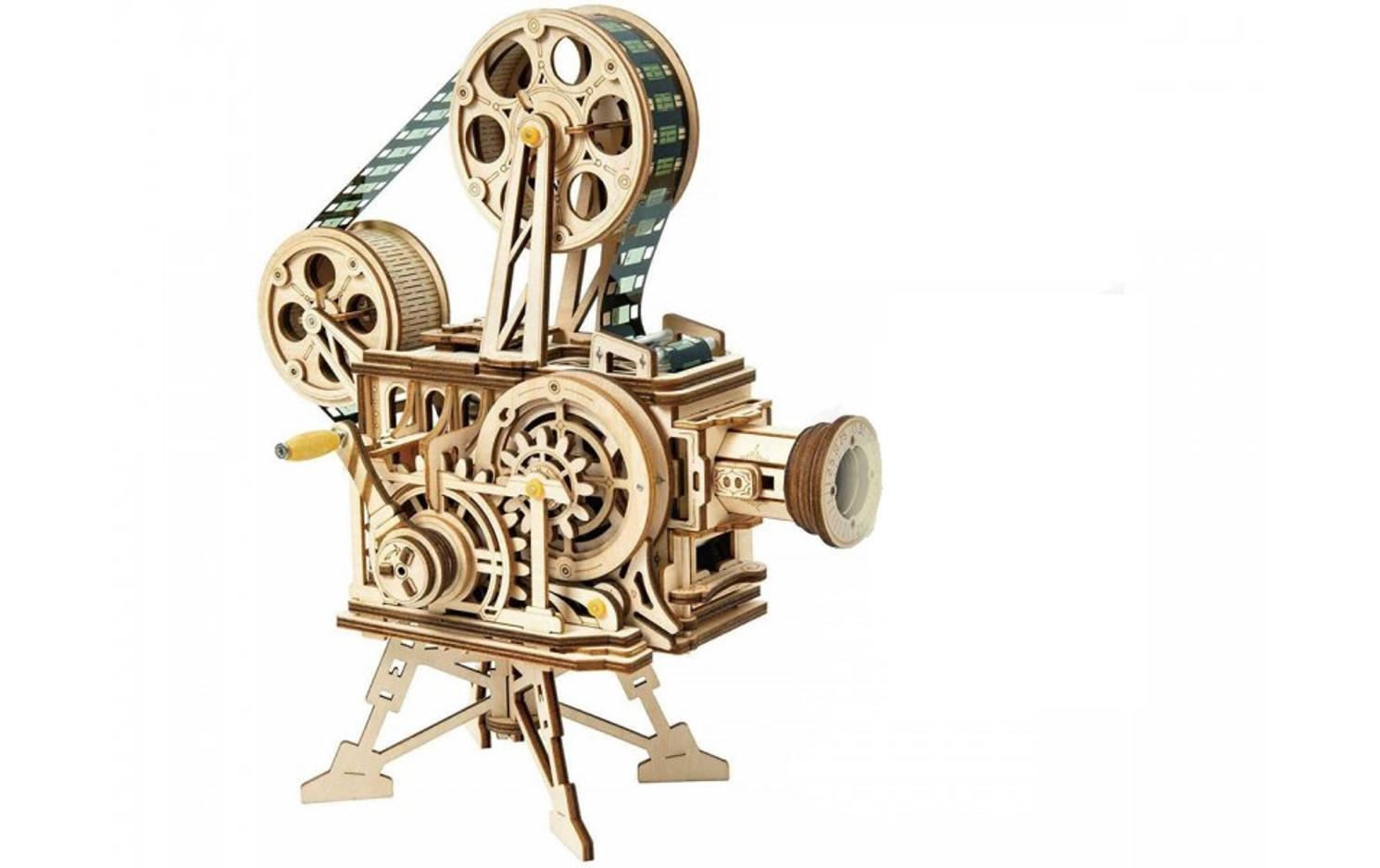 Bausatz VitascopeProjektor 3D Puzzle aus Holz