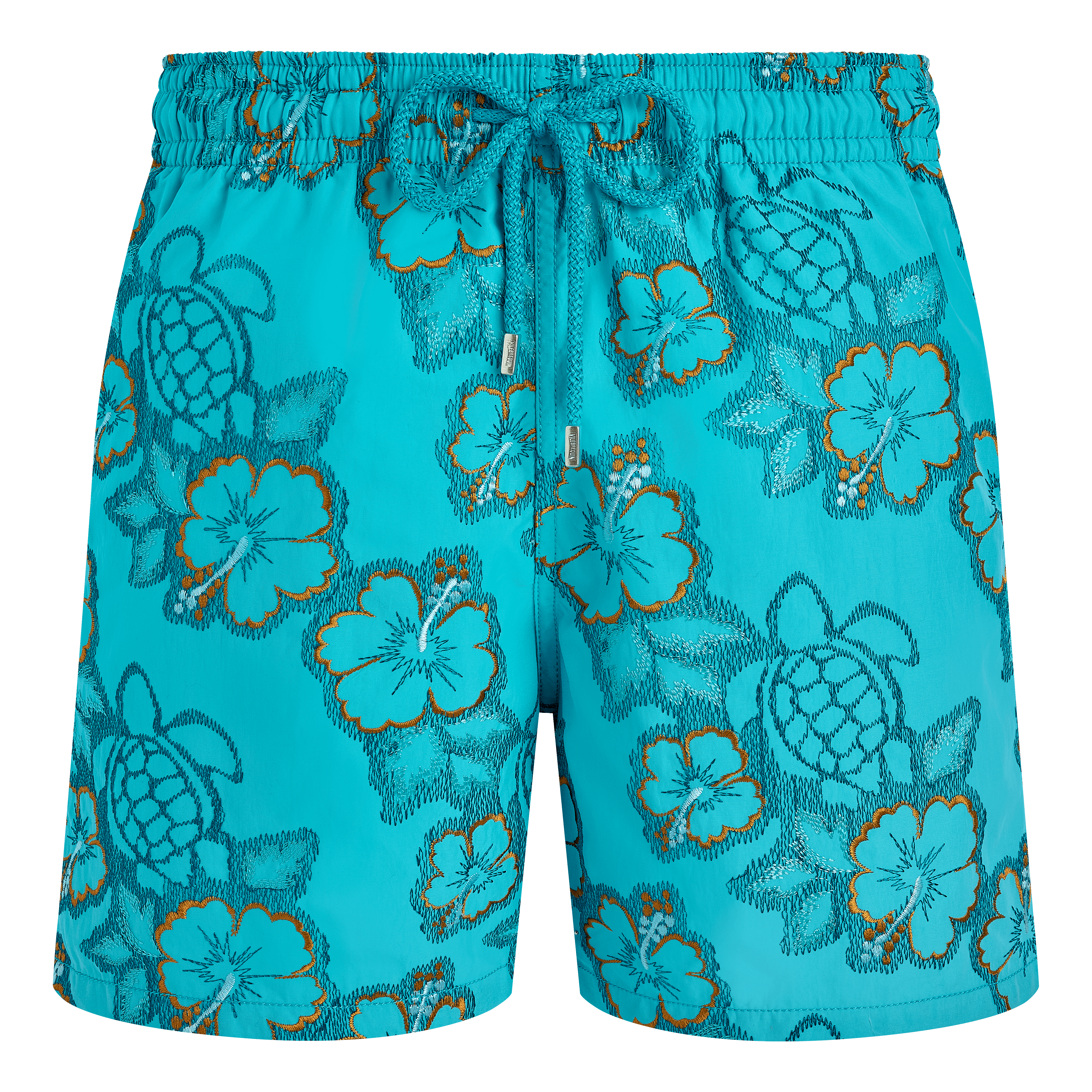 Maillot de Bain Homme Brodé Hibiscus - Edition Limitée