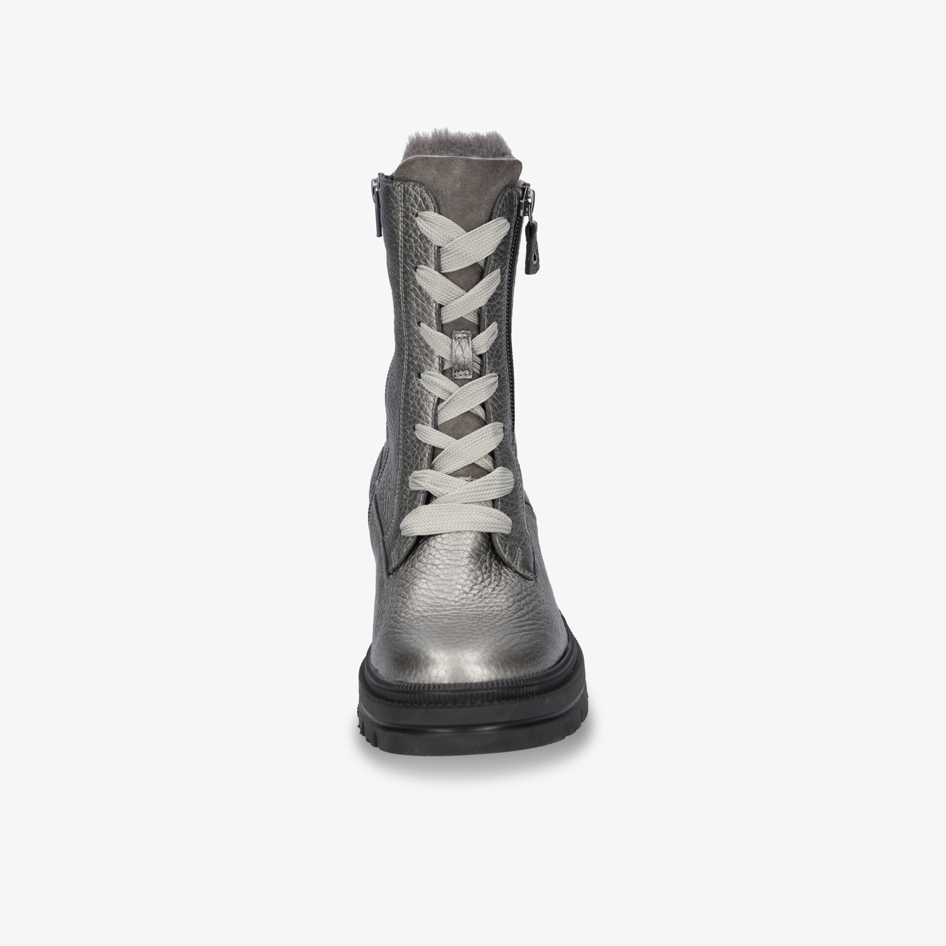 waldläufer H-Amara Damen Stiefeletten silber