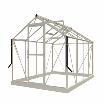 Royal Well Mary II kweekkas aluminium wit 6,17 m²