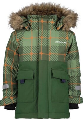 Didriksons Polarbjörn Vinterjakke, Termos Pine Green