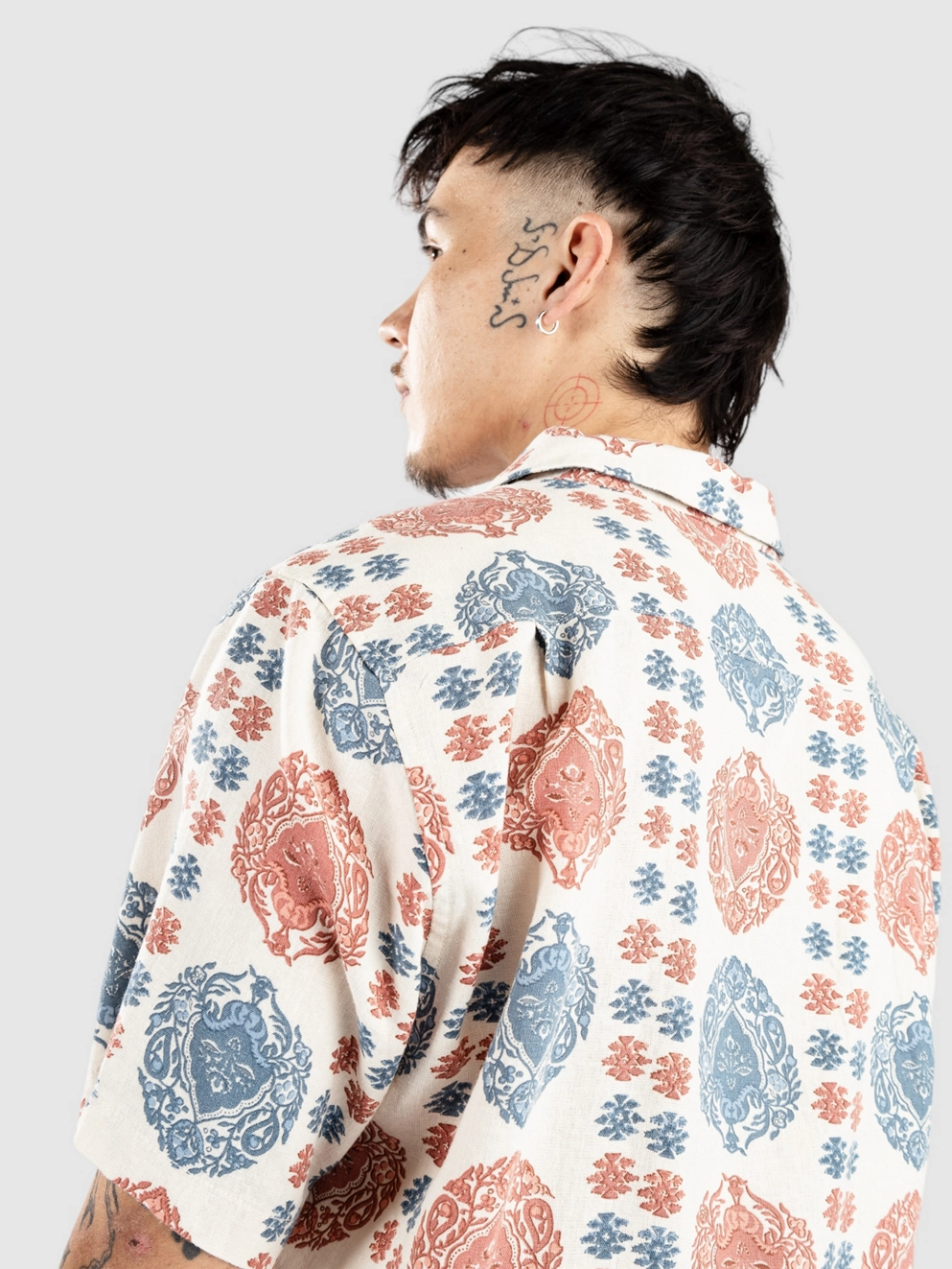 Rhythm Valley Stripe Shirt cream