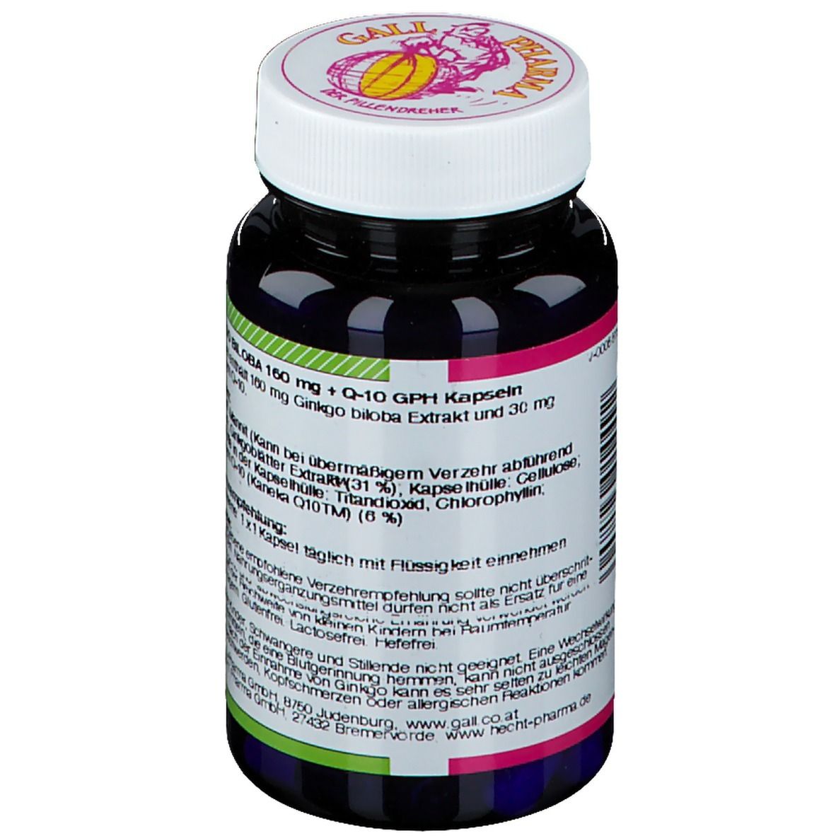 GALL PHARMA Ginkgo Biloba 160 mg + Q-10 GPH