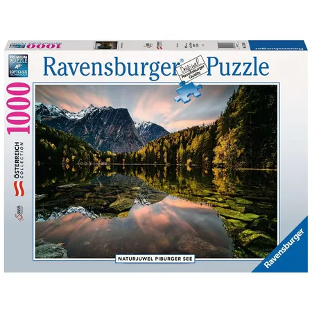 Ravensburger Puzzle - Naturjuwel Piburger See, 1000 Teile