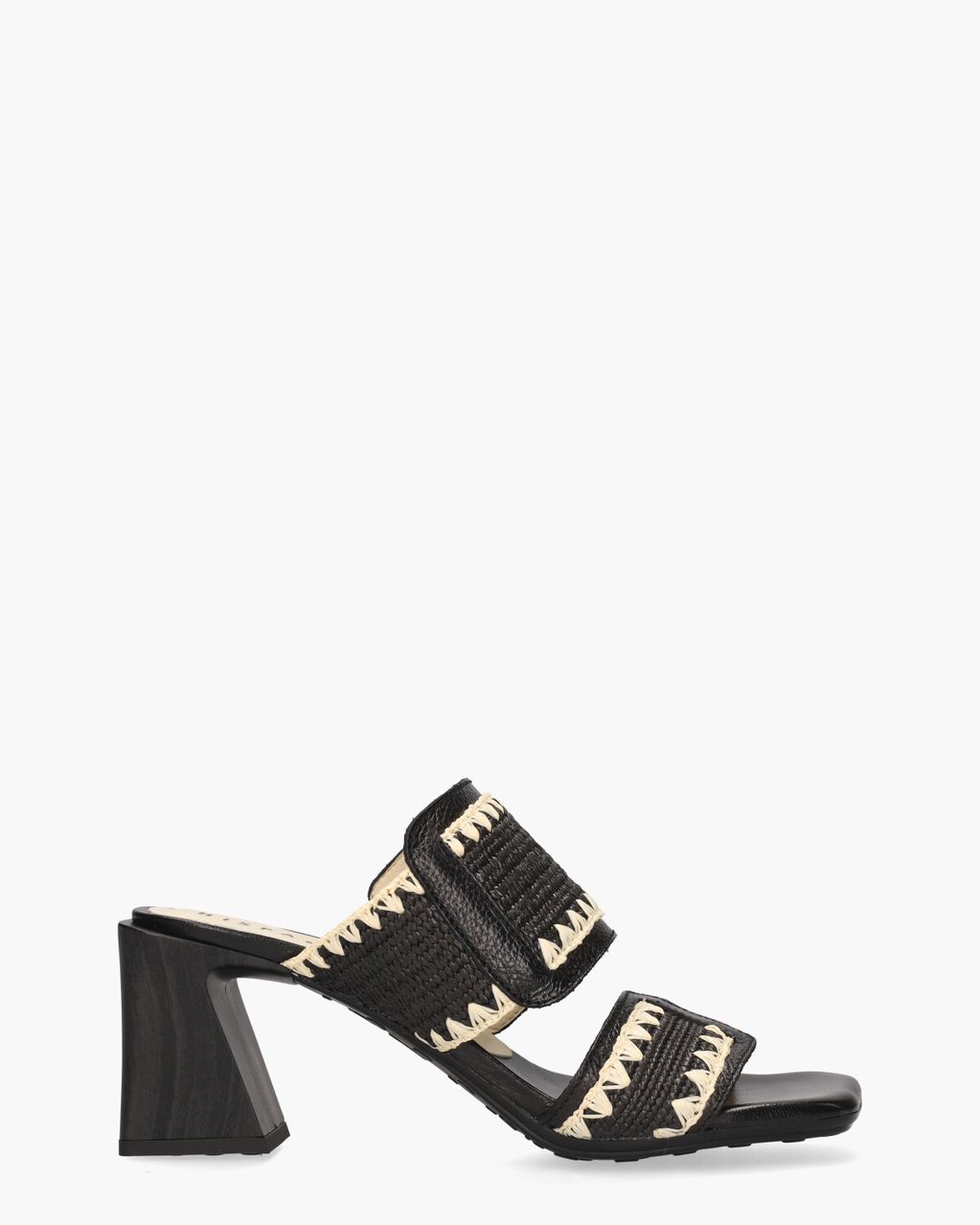 Hispanitas HV253946 Zwart/Off-White Damesslippers
