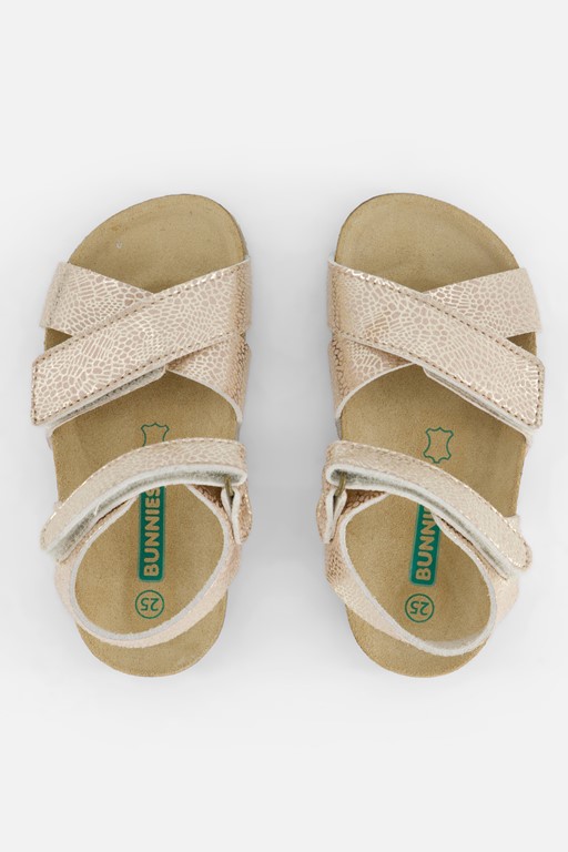 BunniesJR Bibi Beach Sandalen roze Imitatieleer