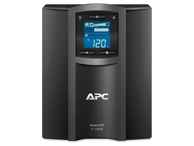 APC USV SMC1000IC 1000 VA / 600 W Tower-Line-Interaktiv-USV mit SmartConnect