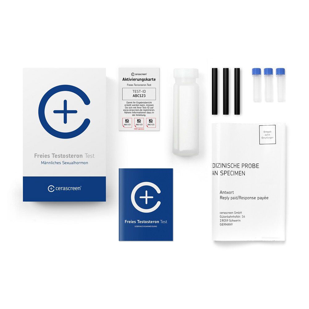 Cerascreen® Freies Testosteron Test