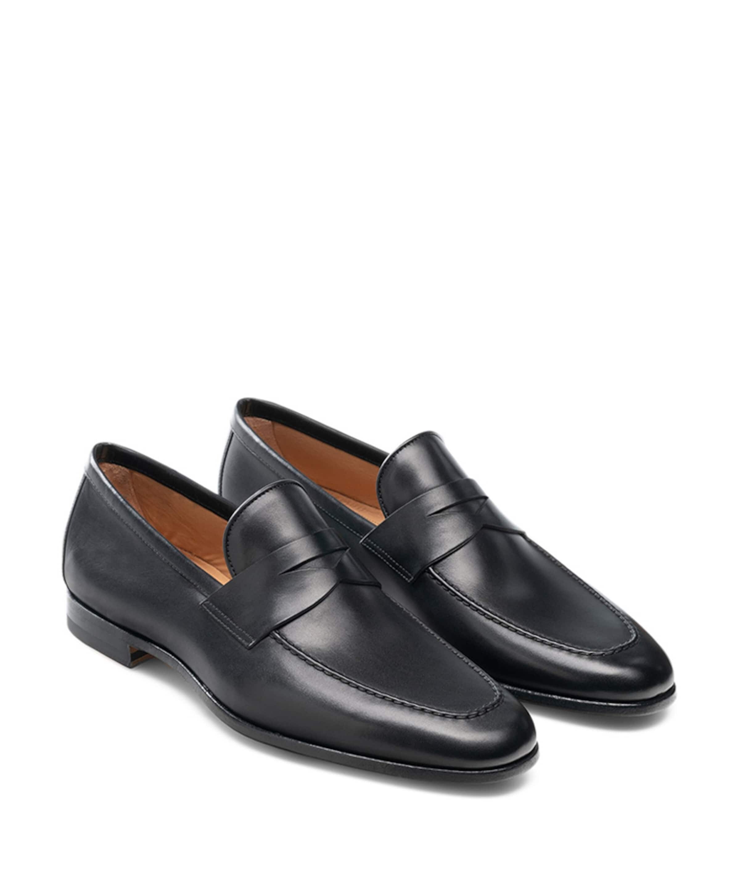 Magnanni Heren mocassins Delos zwart