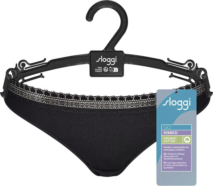Sloggi sloggi GO Ribbed R Brazil C2P Black