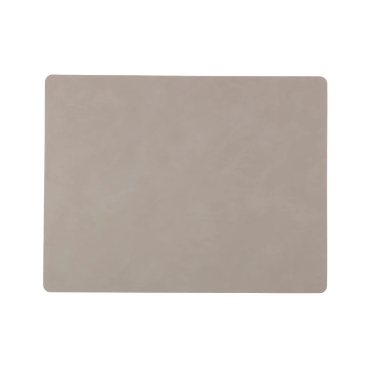 Lind DNA - Tischset Square L 35 x 45 cm, Nupo hellgrau