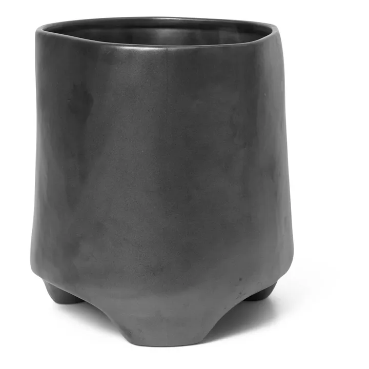 Ferm Living Cache-pot Esca en porcelaine | Noir