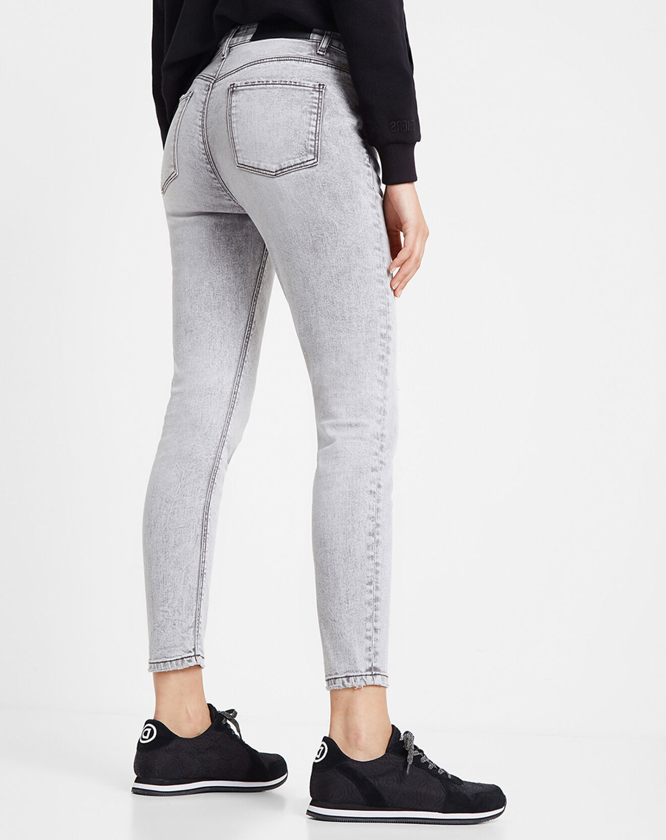 Desigual Jean Anna gris