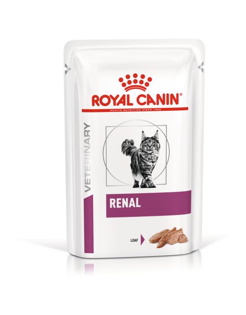 Royal Canin Veterinary Diet Cat Renal Kip Loaf - Kattenvoer - 85 g