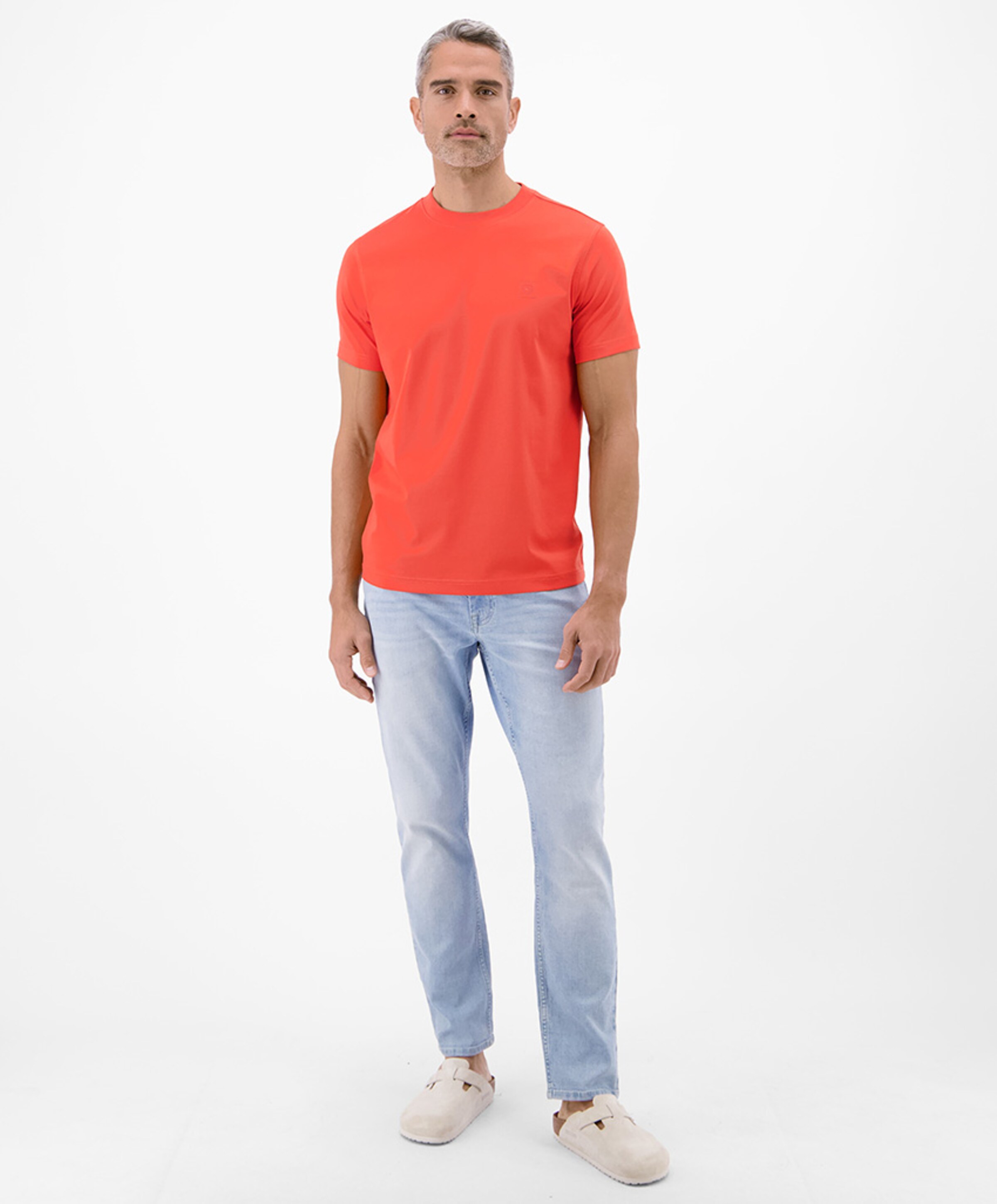Lerros Heren T-shirt rood