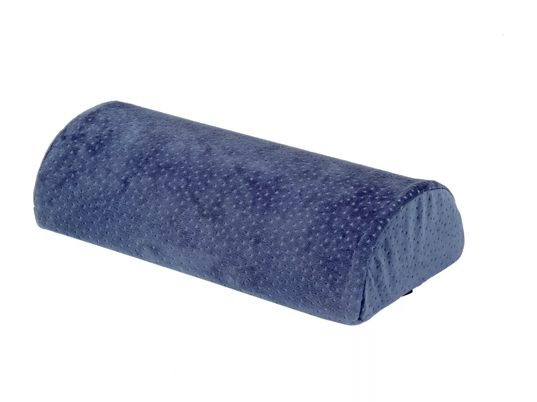 Oreiller viscoélastique relève-jambes ergonomique