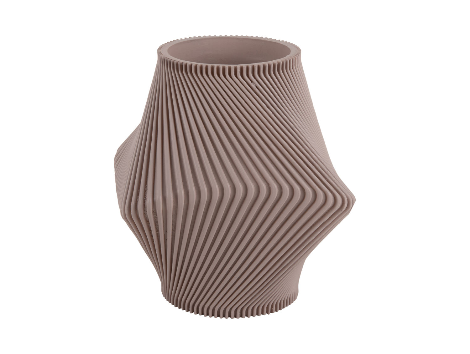 Vaas Twisted Rib - Warmgrijs