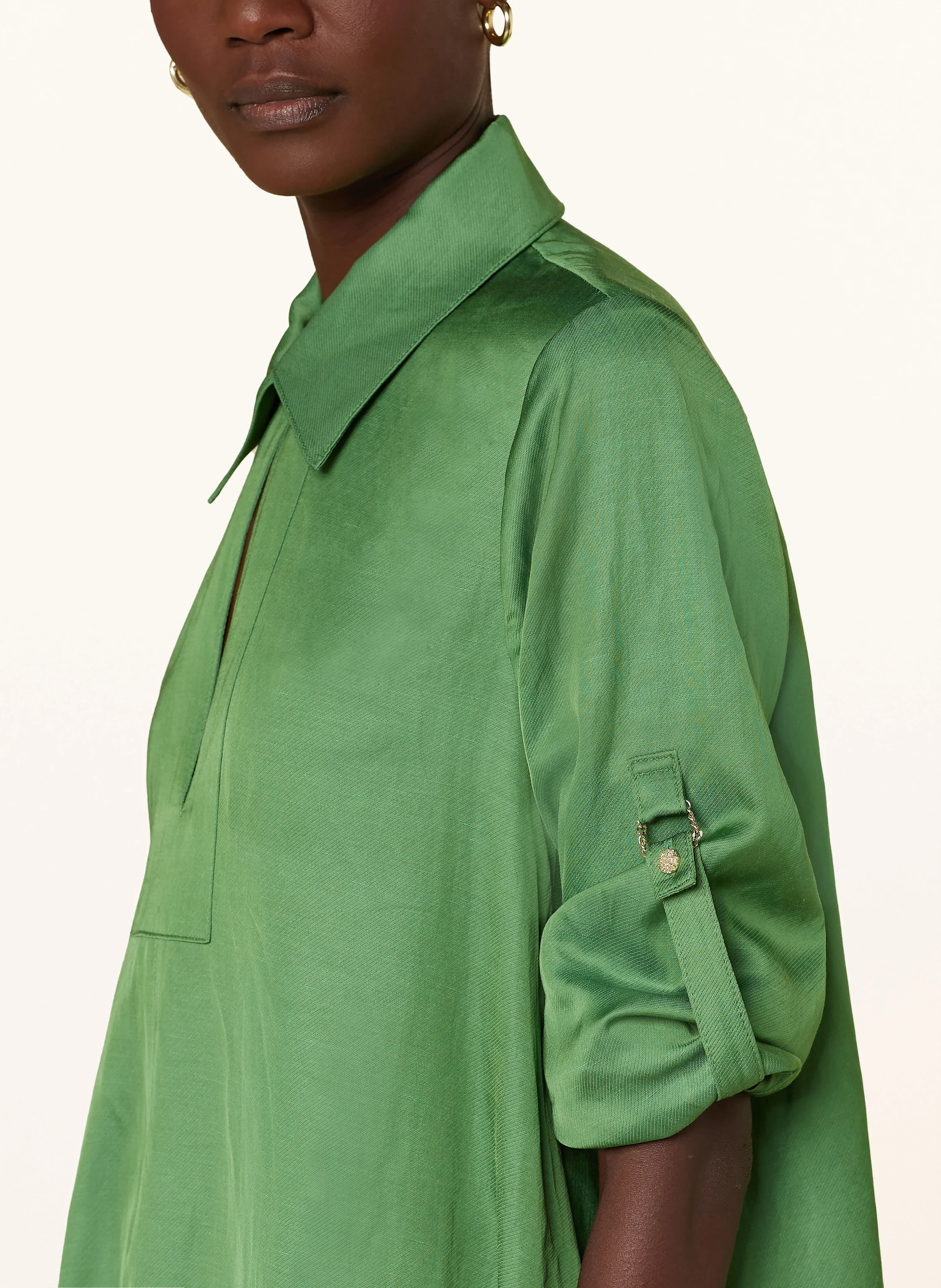 RIANI Kleid mit Leinen