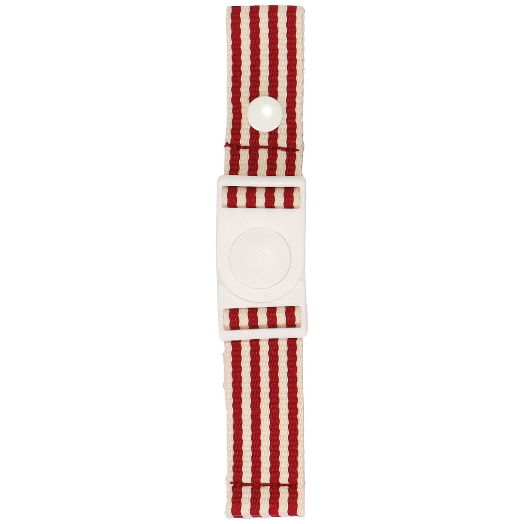 sticky lemon borstriem voor rugzak - stripes - lighthouse red