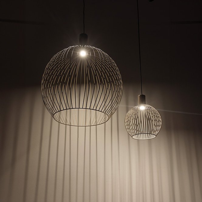 ETH Wire hanglamp 40cm 1x E27 mat zand