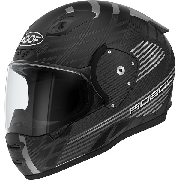 Roof - Casque RO200 Carbon Speeder Noir Mat / Argent