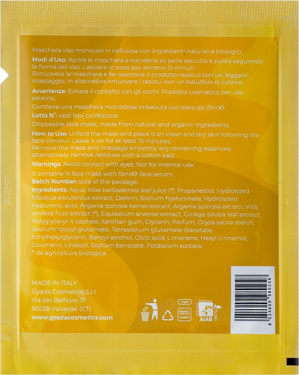 GYADA Cosmetics  Festigende Anti-Aging Tuchmaske Nr.5, 15 ml