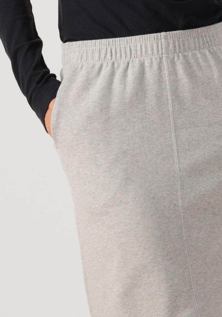 lichtgrijze penn & ink maxirok skirt w25f1716