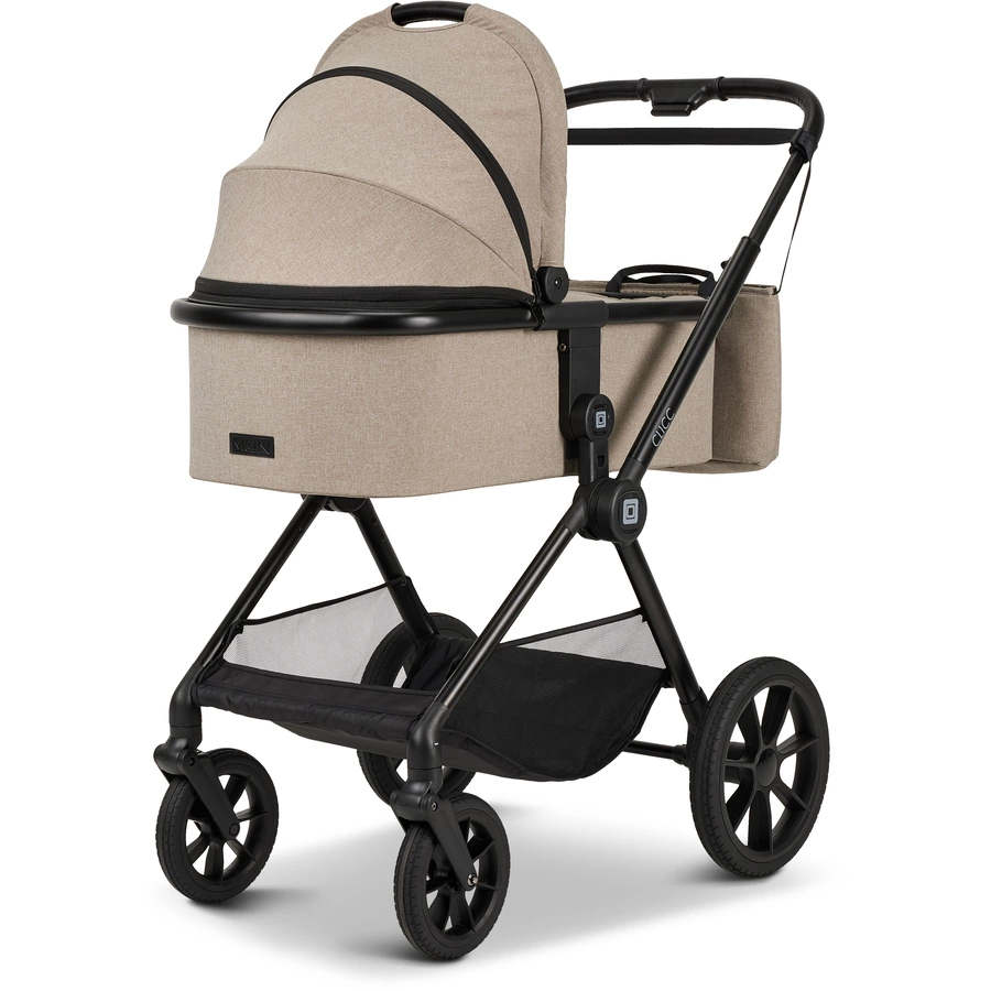 MOON Kombikinderwagen Clicc mud melange