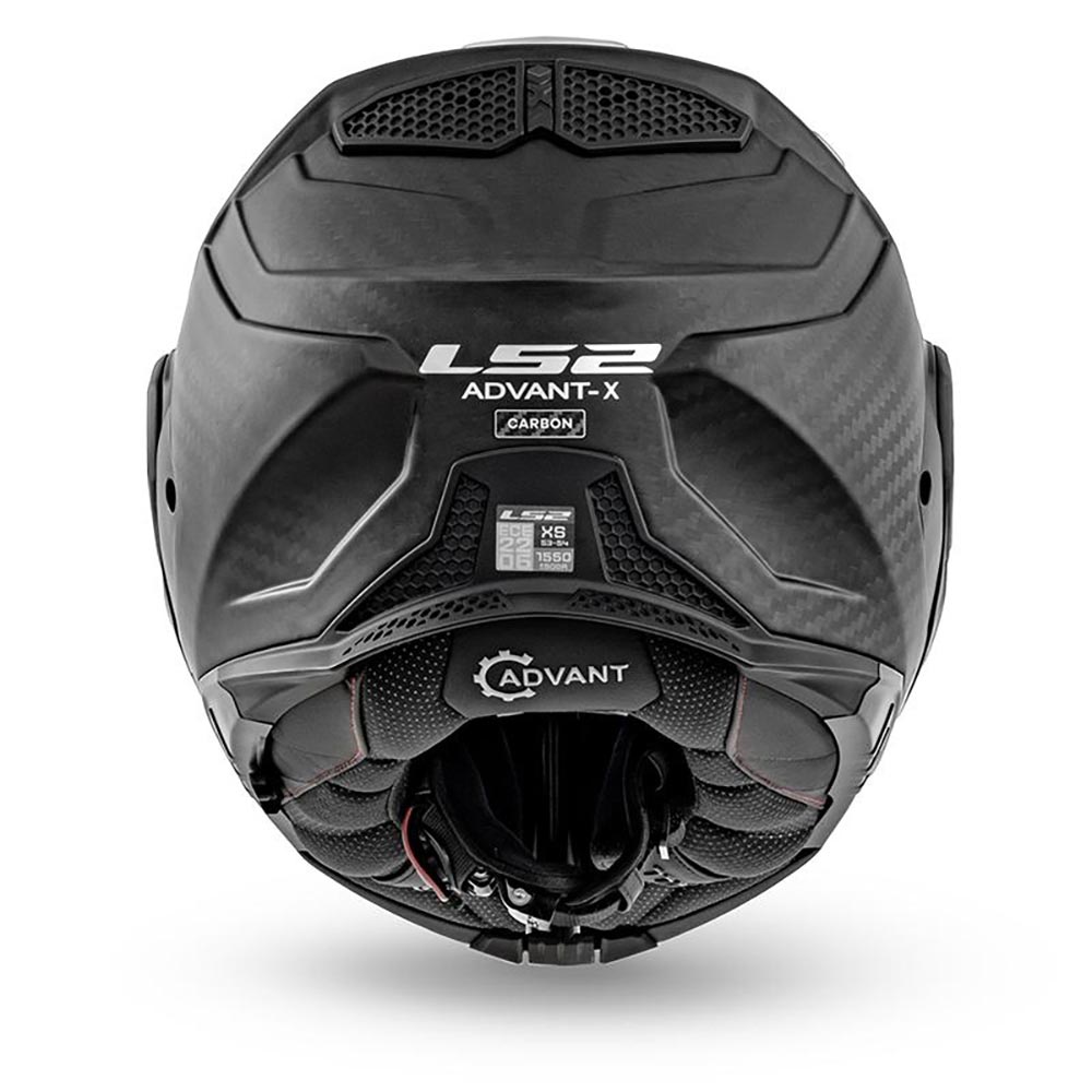 LS2 - Casque FF901 Advant X Carbon Solid Carbone / Mat
