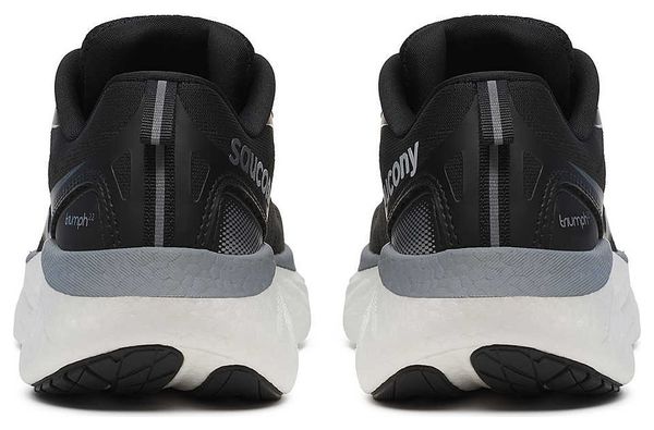Chaussures Running Saucony Triumph 22 Noir/Blanc Femme