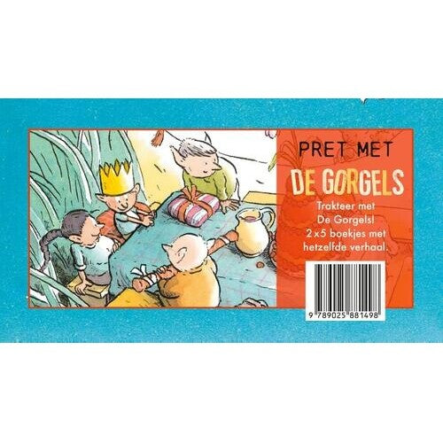 Uitgeverij leopold uitdeelboekjes de gorgels - 10st