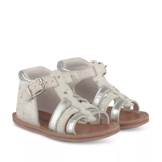 Sandales BLANC FREEMOUSS GIRL CUIR