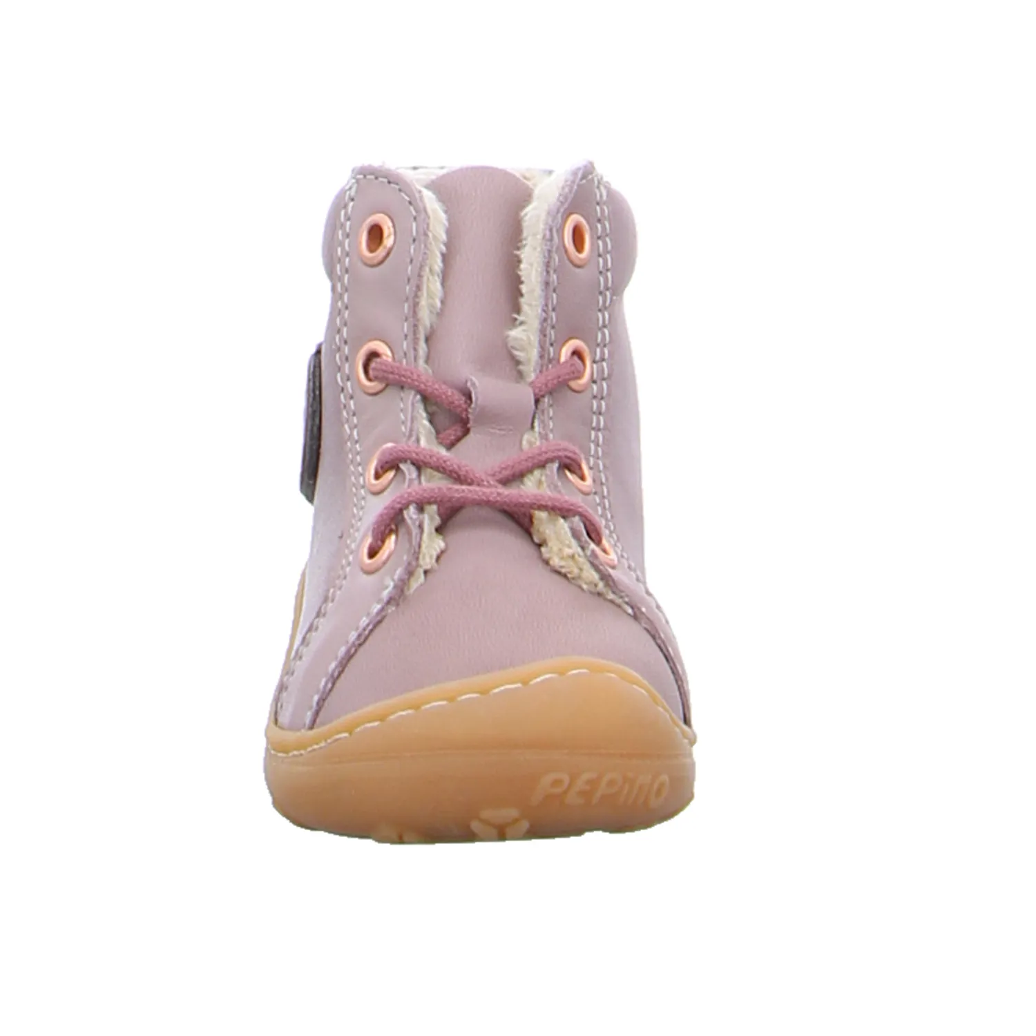 PEPINO Lauflernschuh Rosa Leder  Bottine