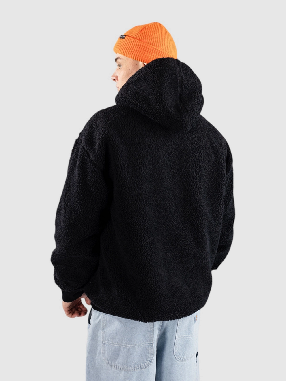 Empyre Sherpa Zip Hoodie black