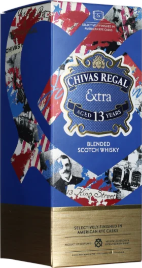 CHIVAS REGAL 13 YEARS EXTRA AMERICAN RYE CASK FINISH 1LTR