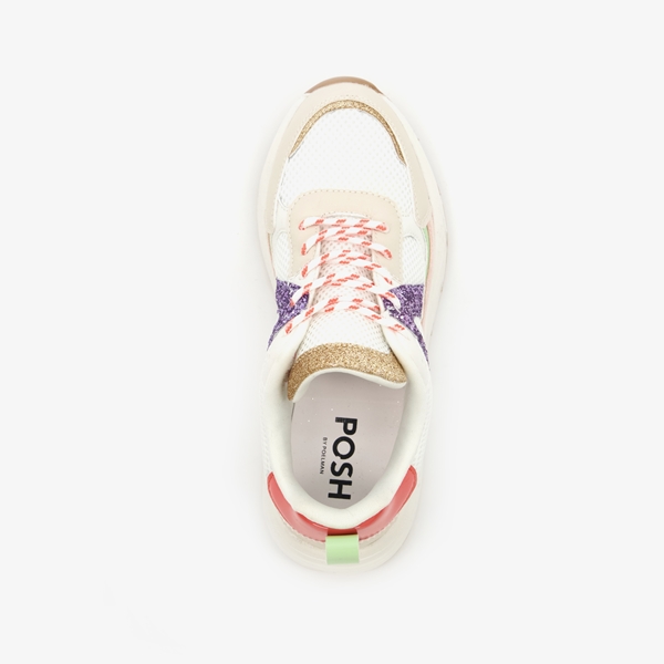 Blue Box dames sneakers met glitters