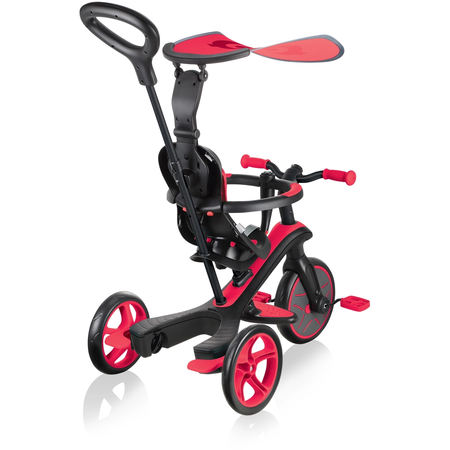 GLOBBER EXPLORER TRIKE 4in1, rot