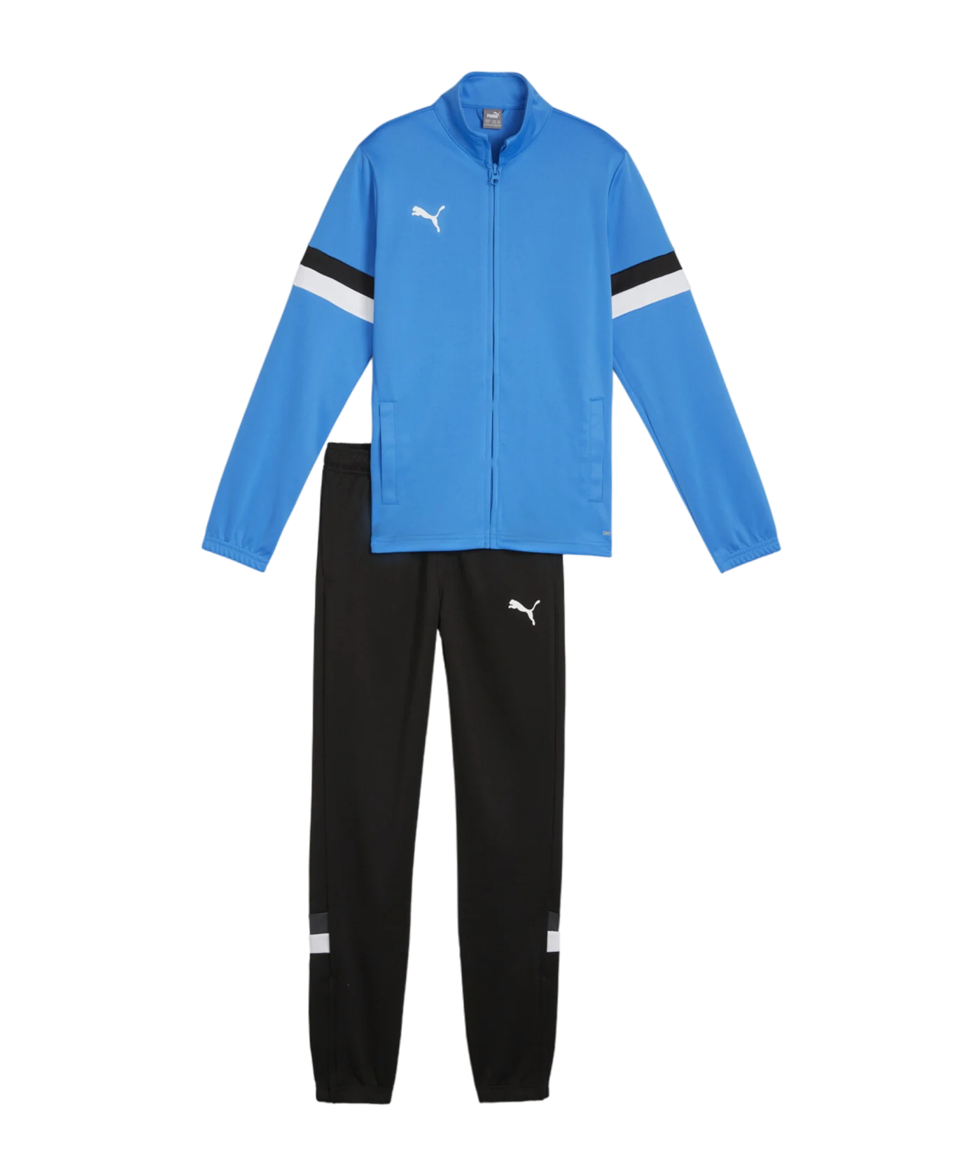 PUMA teamRISE Trainingsanzug Kids Blau F02
