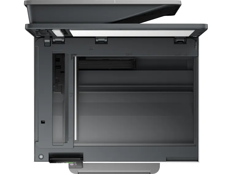 HP Officejet Pro 9122e All-in-One - Multifunktionsprinter - farve - blækprinter - Legal (216 x 356 mm) (original) - A4/Legal (medie) - op til 21 spm (kopiering) - op til 22 spm (udskriver) - 250 ark - 33.6 Kbps - Wi-Fi(ac), LAN, USB 2.0, USB 2.0 vært