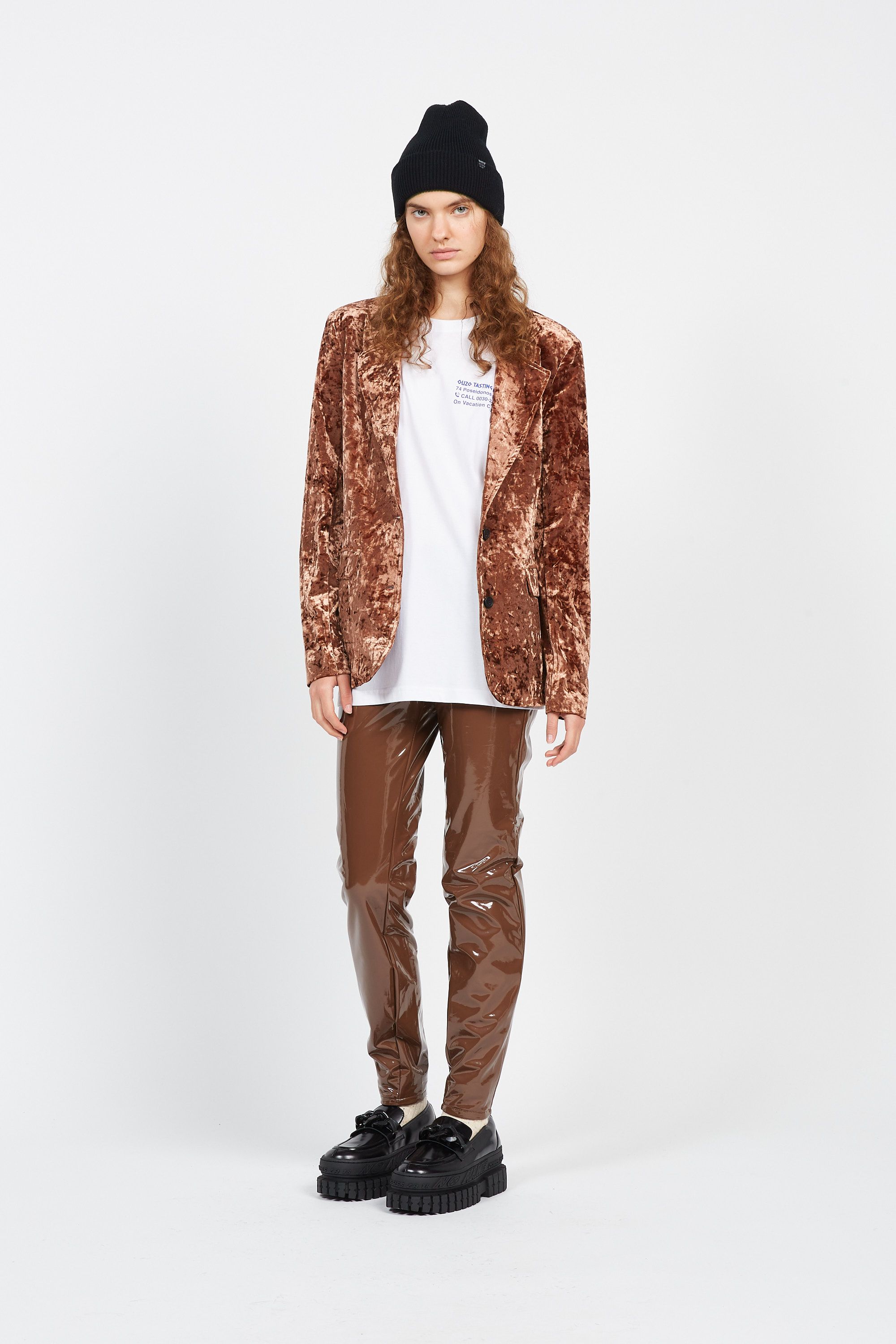 NOISY MAY Veste STUART Marron