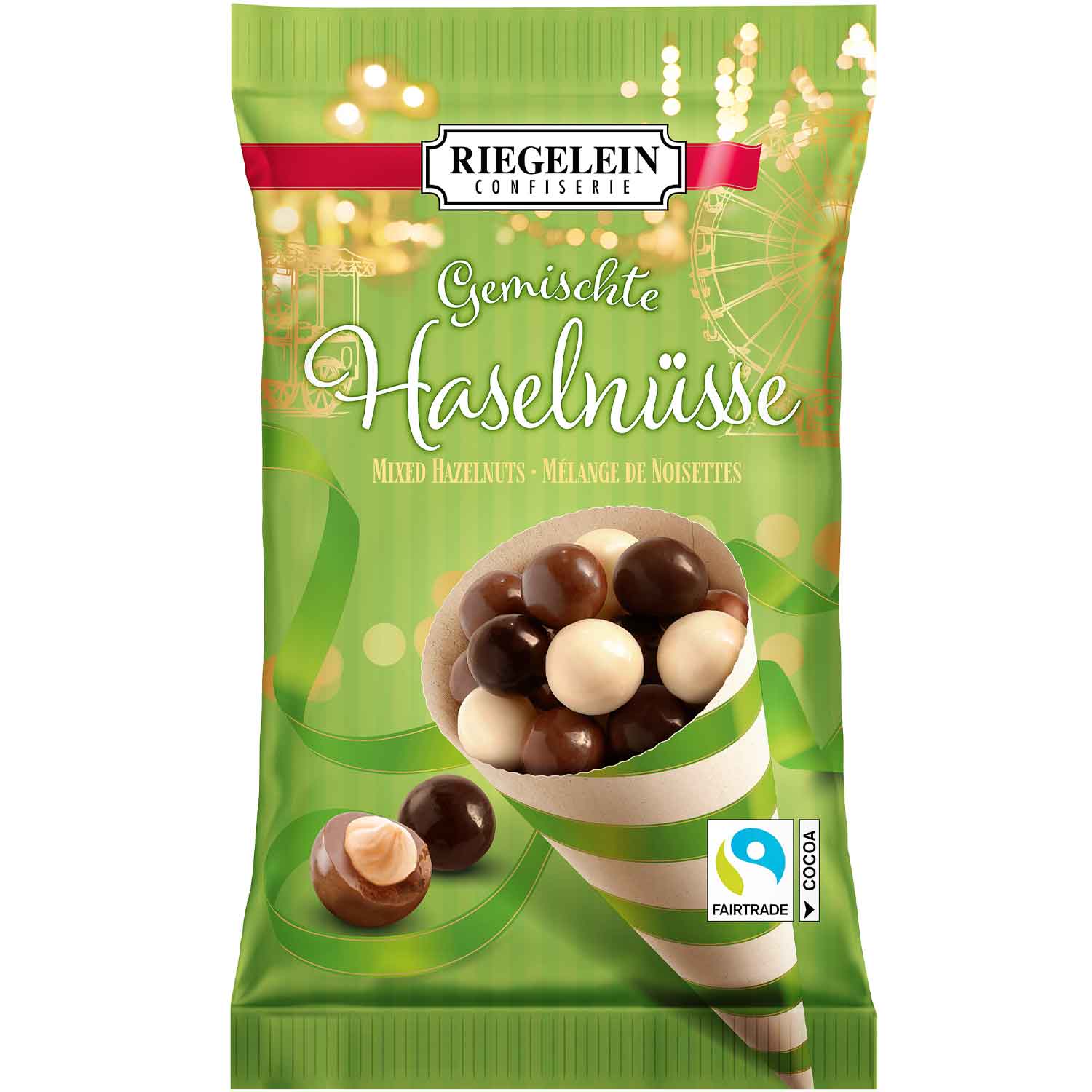 Riegelein Gemischte Haselnüsse dragiert 125g MHD:24.9.25